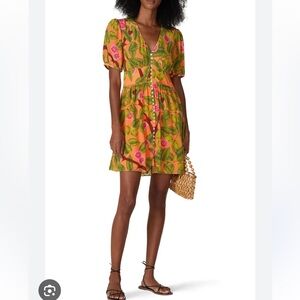 Farm Rio Guava Mini Dress size S